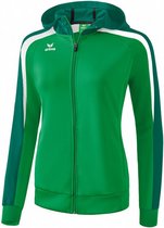 trainingsjack League 2.0 dames polyester groen maat 36