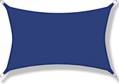 Schaduwdoek 2x3 Meter - Rechthoek - Zonnezeil - Dekzeil - Outdoor Zonnescherm - Zonneluifel - Waterdicht - 400D Polyester - Blauw