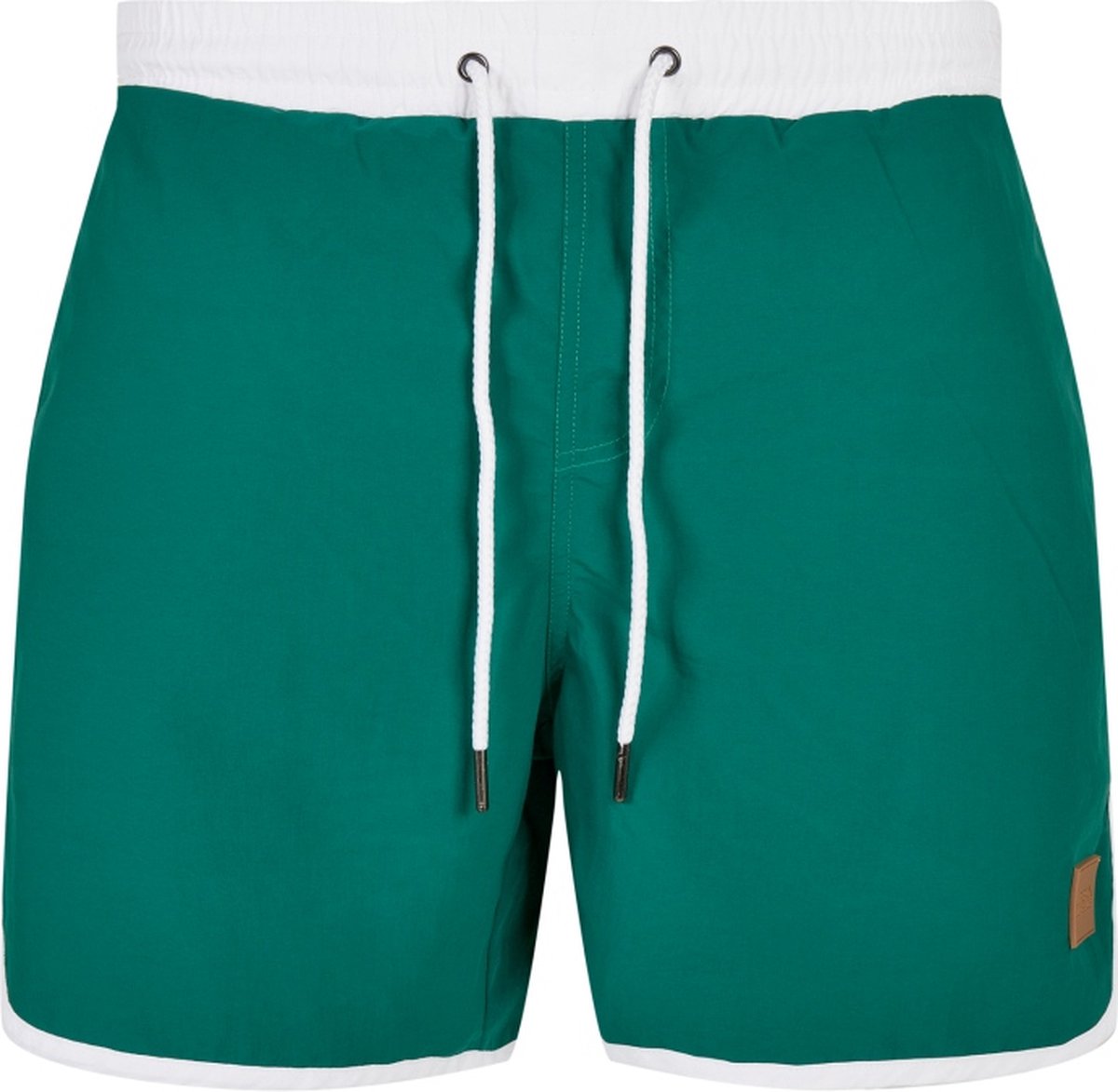 Urban Classics Retro Zwemshorts XXL Wit