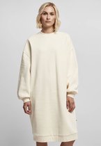 Urban Classics Korte jurk -XS- Organic Oversized Midi Crewneck Creme