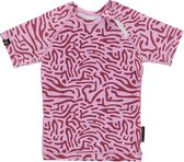 Beach & Bandits - UV-zwemshirt voor kinderen - Coral Floral - Paars - maat 92-98cm