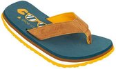 teenslippers Original heren su√É¬®de/EVA turquoise mt 41/42