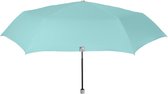 paraplu mini Trend dames 91 cm microfiber lichtblauw