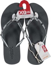 teenslippers dames polyester grijs maat 38