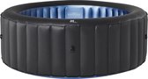 MSPA - Opblaasbare Jacuzzi voor 4 a 5 volwassenen - Luxe Spa 2025 - Verwarmde hottub met bubbels - Bubbelbad - Inclusief afstandsbediening, afdekzeil, schoonmaak filters, aansluitstuk, opblaasslang, verlichting en ingebouwde pomp - Jacuzzi - Welness