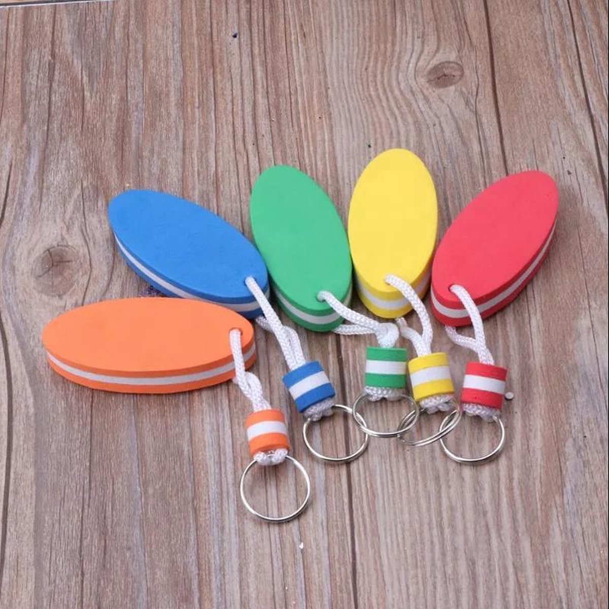 Jumada - Drijvende sleutelhanger - Boot accessoires - Drijvend - Geel - 1 stuk