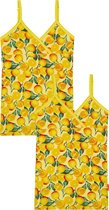 Claesen's hemdje meisjes Oranges 2-pack maat 128-134