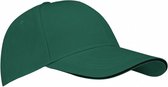 baseballcap Sandwich junior katoen groen one-size