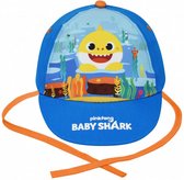 pet Baby Shark junior polyester blauw/oranje mt 46