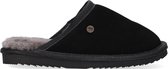 Warmbat Classic Kids Pantoffels - Sloffen - Jongens - Zwart - Maat 36