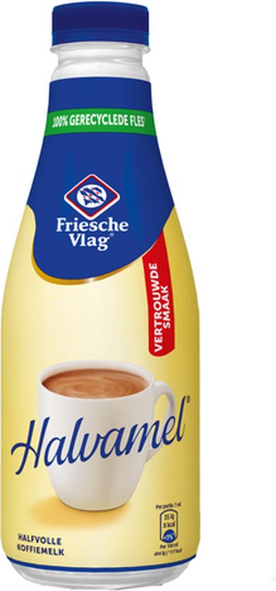 Friesche vlag | Halvamel | Pet fles | 12x 500ml