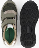 bobbi shoes Khaki sneaker klittenband - Maat 30