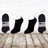 Naft sneaker sokken zwart 10-pak -naft-43-46-sokken