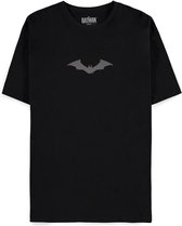 The Batman - Dames Oversized I am The Shadows T-shirt Zwart (M)