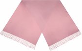 sjaal dames 180 x 70 cm viscose/polyester roze