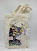 Diamond painting (shopping) bag - SB 0013 - Vrouw