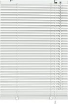Aluminium Jaloezie 40x175 - Raamdecoratie - Wit - 25mm