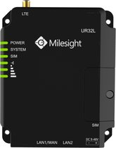 Milesight UR32Lite Industrial LTE-router POE