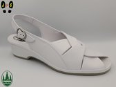Franken dames sandaal, F119 Wit, Maat 38