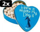 2x SANAL HART BLIK HOME IS HOND 60GR