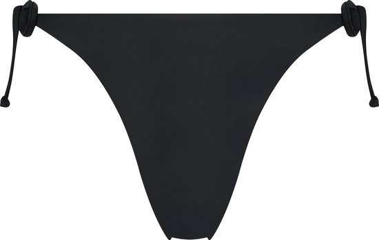 Hunkemöller Luxe string Dames Bikinibroekje - Zwart - Maat S