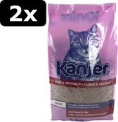 2x KANJER KATTENBROK 3KG