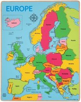 BigJigs Puzzel Europa