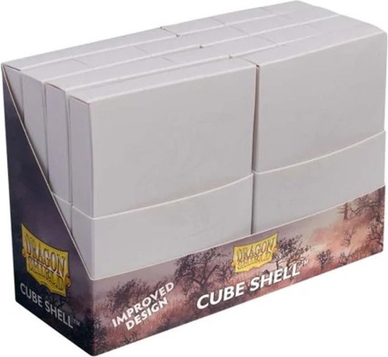 Afbeelding van het spel Dragon Shield Cube Shell - Ashen White (8 stuks)