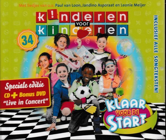 Kinderen Voor Deel 34 (Klaar Voor De Start), voor Kinderen | CD... | bol.com