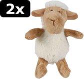 2x SCHAAP PLUCHE 10CM