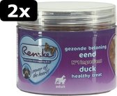 2x RENSKE HOND MINI HART EEND 100GR