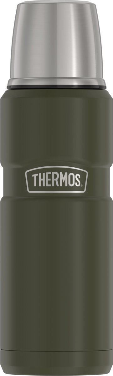 Thermos Stainless King Isoleerfles - 0,47L - Army Green Mat