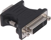 GR4IT - VGA naar DVI-I 24+5 Adapter (1080P) - Zwart - Premium