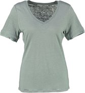 Yaya linnen t-shirt - Maat L