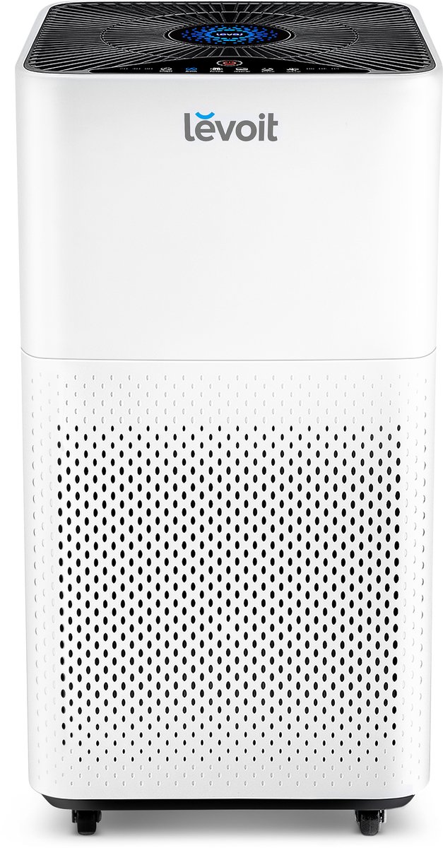 Levoit-LV H135-RWH-Luchtreiniger-HEPA-luchtfilter-360 m³/h CADR-Luchtsensor-Slaapmodus-Timer voor mensen met allergieën, rokers en dierenbezitters