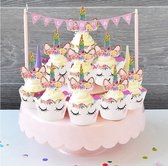 Unicorn Cupcakevormpjes - Eenhoorn - Sweet Table Decoratie - Verjaardag