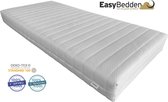 EasyBedden® One - Koudschuim Visco Nasa Traagschuim matras 70x190 20 cm – Luxe uitvoering - Premium tijk - ACTIE - 100% veilig product