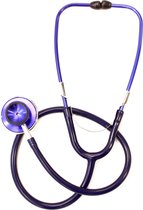 Stethoscoop voor verpleegkundige - DUAL - Dubbelzijdig - Kleur Blauw - verpleegster stethoscoop - Nurse Stethoscope