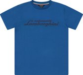Automobili Lamborghini t-shirt blauw maat 146/152