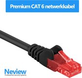 Neview - 20 meter Premium UTP kabel / Internetkabel - Cat 6 - Zwart