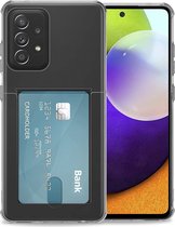 Coque Samsung A13 avec porte-cartes transparente Coque antichoc avec porte-cartes - Coque Samsung Galaxy A13 5G transparente - Coque porte-cartes Samsung A13 - Porte-cartes - Coque