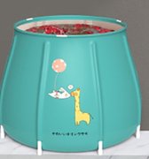 Temz® Bath bucket - Opvouwbaar Zitbad - Zitbad voor Volwassenen - Zitbad - Wim Hof Methode - Inklapbaar Bad - Opvouwbaar Bad Volwassenen, Kinderen & Baby - Mobiele Badkuip - Zitbad