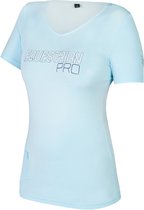 Horka - Performance T-Shirt Sunset - Technischestof - V Hals - Misty Blue - Maat M