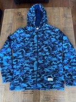 Bjorn Borg Hoodie blauwe legerprint maat XL