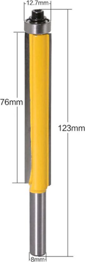 DW4Trading Défonceuse à bois avec guide de tête - 19,5x51,8mm