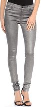 J Brand • super skinny jeans met zilveren coating • maat 26