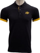 KAET - Polo - T-shirt- Heren - (Donkerblauw-Geel)-Maat - M