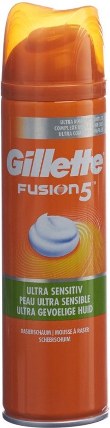 Gillette Fusion5 Scheerschuim - Ultra Sensitive