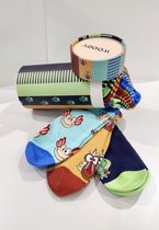 Woody sokken assortiment - 221-1-SOL-I/999 - maat 31-34