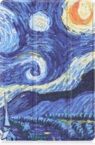 Bescherm-Cover Map Hoes voor Samsung Galaxy Tab A8 10.5 - Van Gogh Sterrenhemel